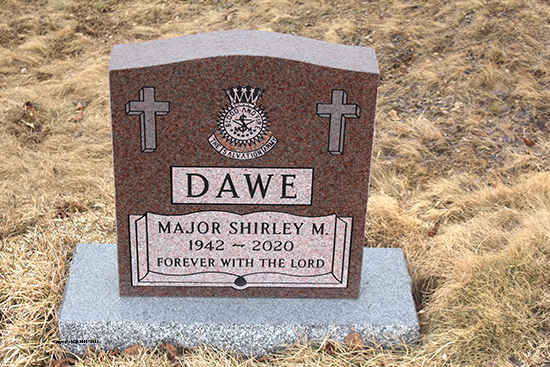 Major Shirley M. Dawe