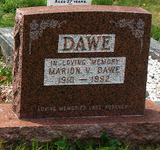 Marion V. Dawe