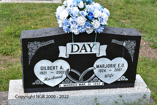 Gilbert A. & Marjorie E. O. Day