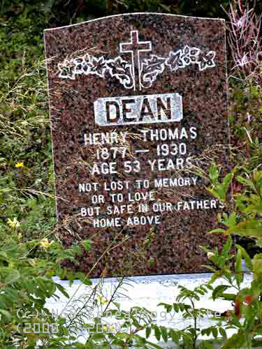 Henry Thomas DEAN