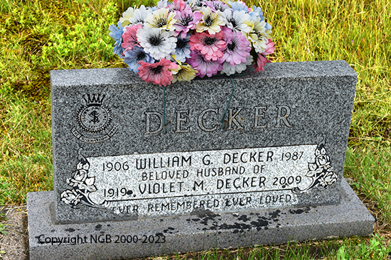 William  & Violet DEcker