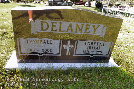 Theobald & Loretta Delaney