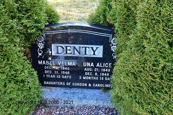 Mabel Velma & Una Alice Denty