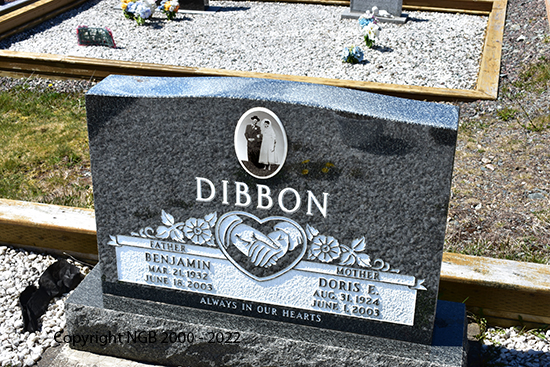Benjamin &  Doris E. Dibbon