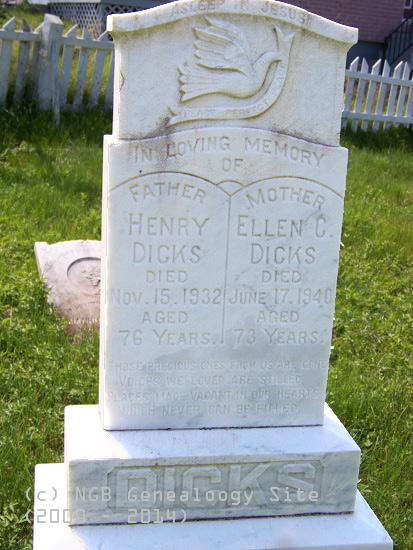 Henry & Ellen C. Dicks