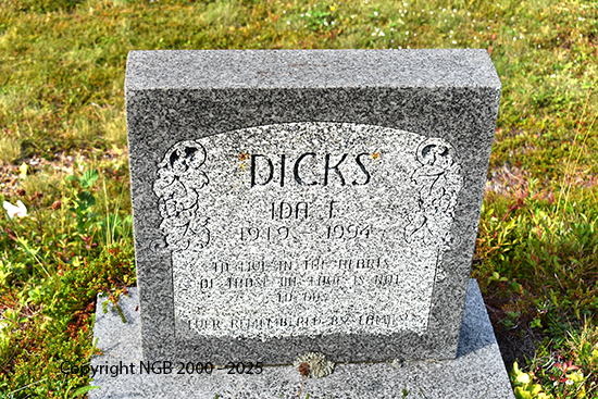 Ida I. Dicks