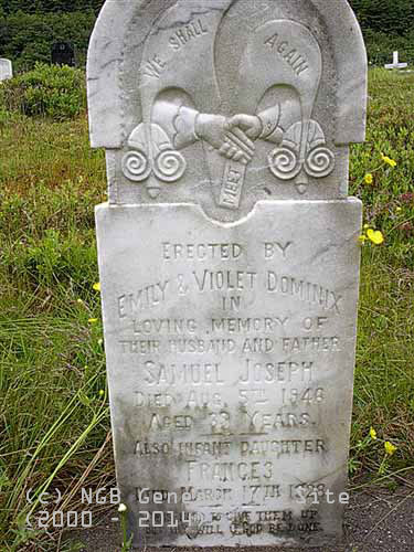 Samuel Joseph & Frances Dominix