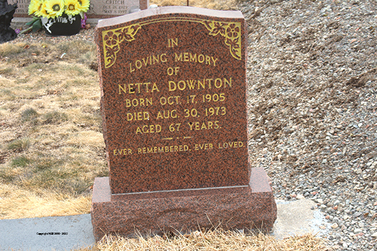 Dorman & Netta Downton