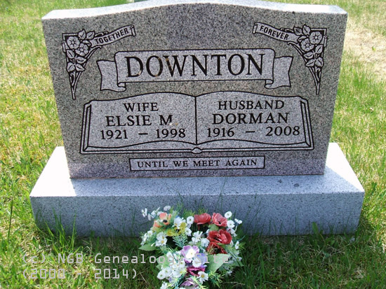Elsie M. & Dorman Downton