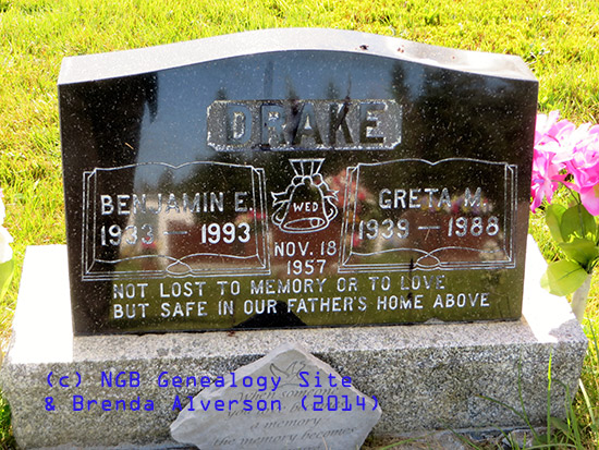 Benjamin E. & Greta M. Drake