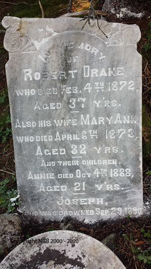 Robert, Mary Ann, Annie & Joseph Drake
