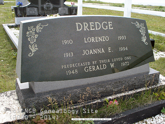 Lorenzo, Joanna E. & Gerald W. Dredge