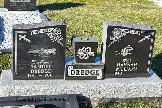 Samuel & Hannah Williams Dredge