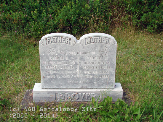 George and Frances Drover