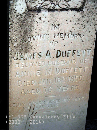 James A. Duffett