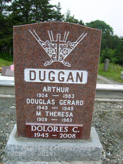 Arthur, Douglas, and Doloris Duggin
