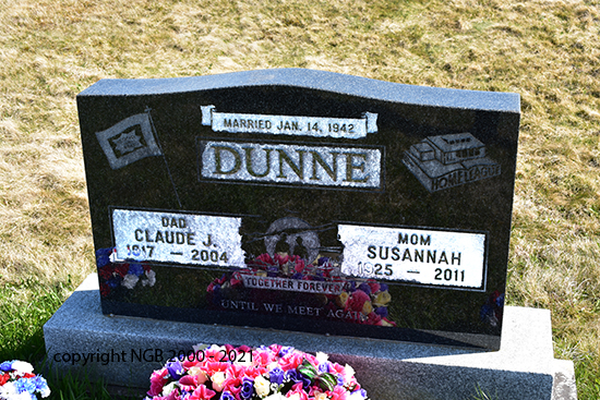 Claude J. & Susannah Dunne
