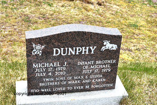 Michael J. & Infant Brother Dumphy