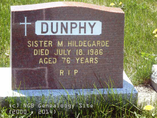 Sr. M. Hildegarde Dunphy