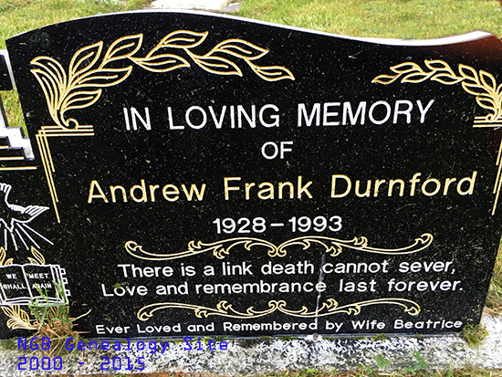 Andrew Frank Durnford