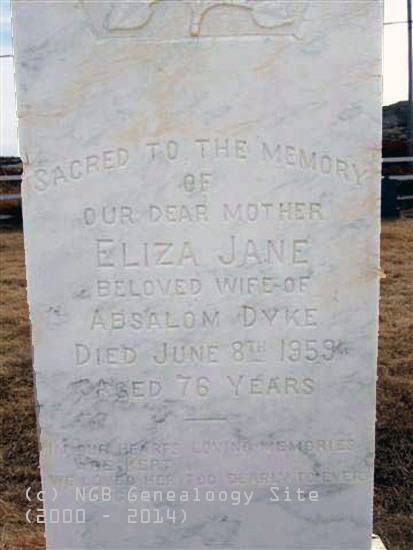 Elizabeth Jane Dyke