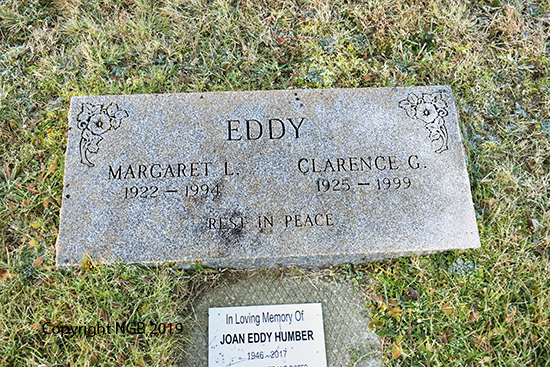 Margaret L., Clarence C. Eddy ∓ Joan Eddy Humber
