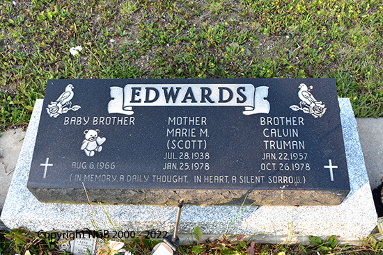 Marie M. & Calvin Truman Edwards