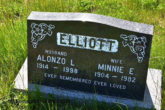 Alonzo L. & Minnie E. Elliott