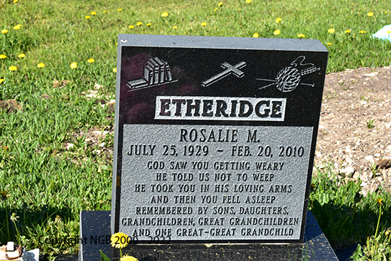 Rosalie M. Etheridge