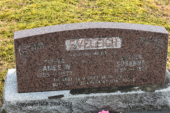James W. & Susanna Eveleigh