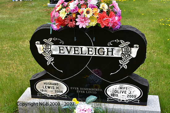 Lewis H. & Olive J. 
		  Eveleigh