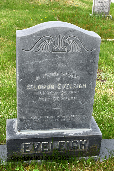 Solomon & Malvina Spracklin Eveleigh