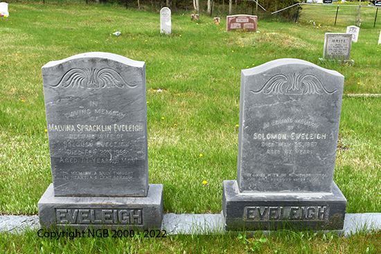 Solomon & Malvina Spracklin Eveleigh
