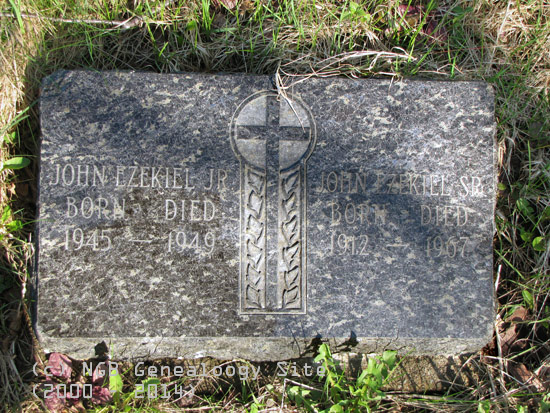 John Sr and John Jr Ezekiel