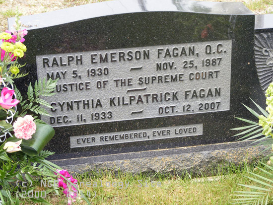 Ralph Emerson and Cynthia Kilpatrick Fagan