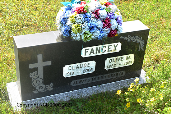 Claude & Olive M. Fancey