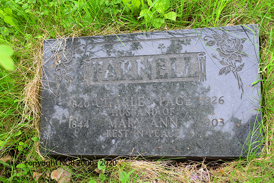 Charles Pace & Mary Ann Farnell