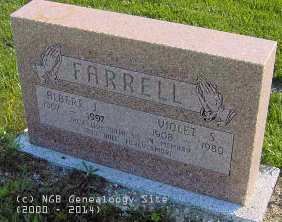 Albert and Violet Farrell
