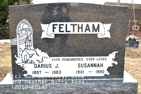 Darius J. & Susannah Feltham