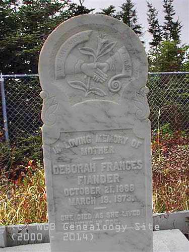 Deborah Frances Fiander