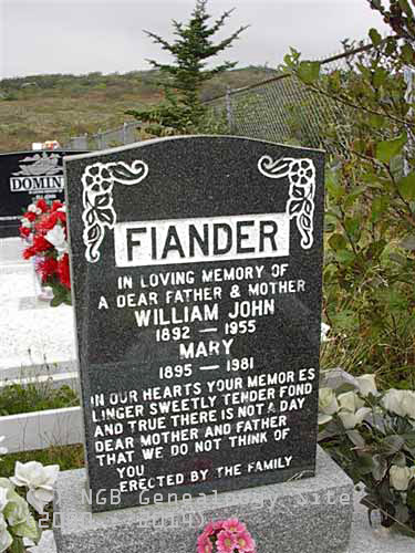 William John & Mary Fiander