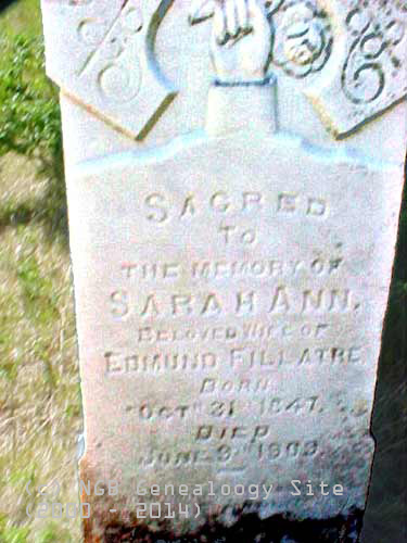 Sarah Ann FILLATRE