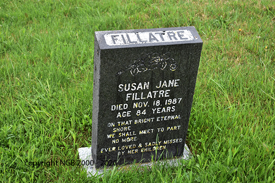 Susan Jane Fillatre
