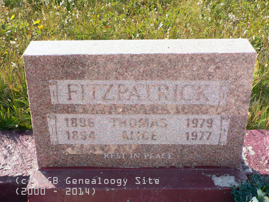 Thomas and Alice Fitzpatrick