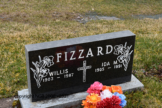 Willis & Ida Fizzaed