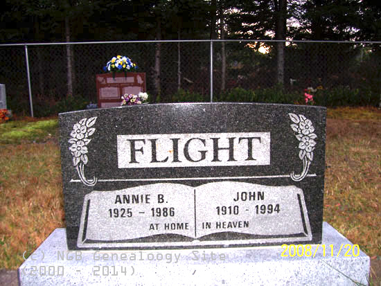 John and Annie Flight
