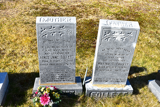 William T. & Agnes Jane Follett