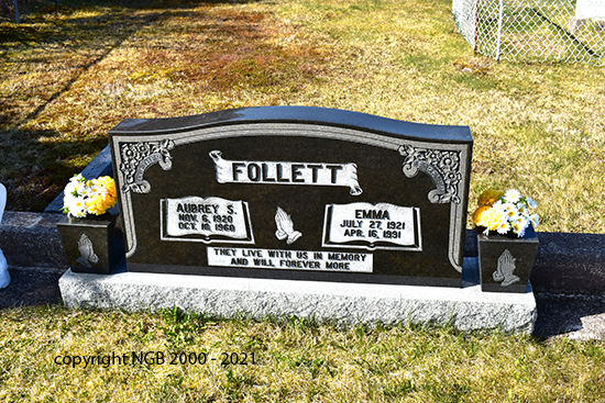Aubrey S, & Emma Follett