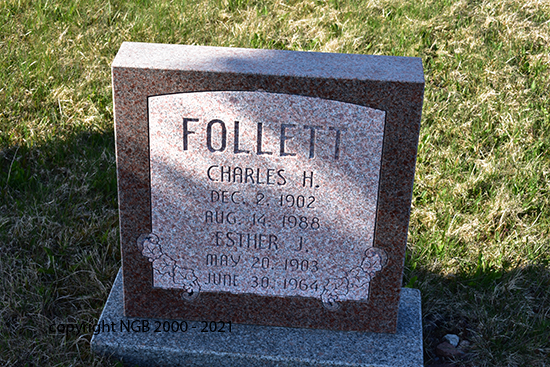 Charles H. & Esther J. Hollett