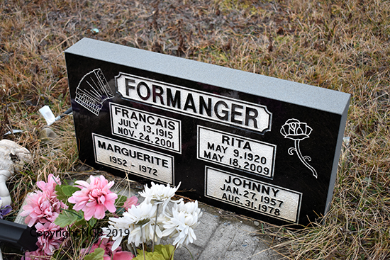 Francais, Rita, Marguerite & Johnny Formanger